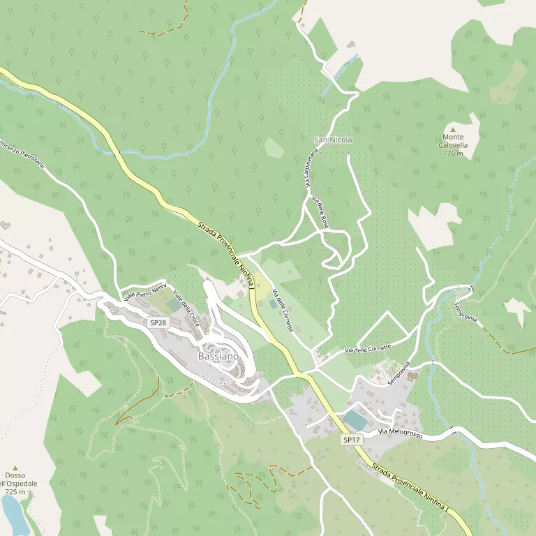 Mappa BASSIANO