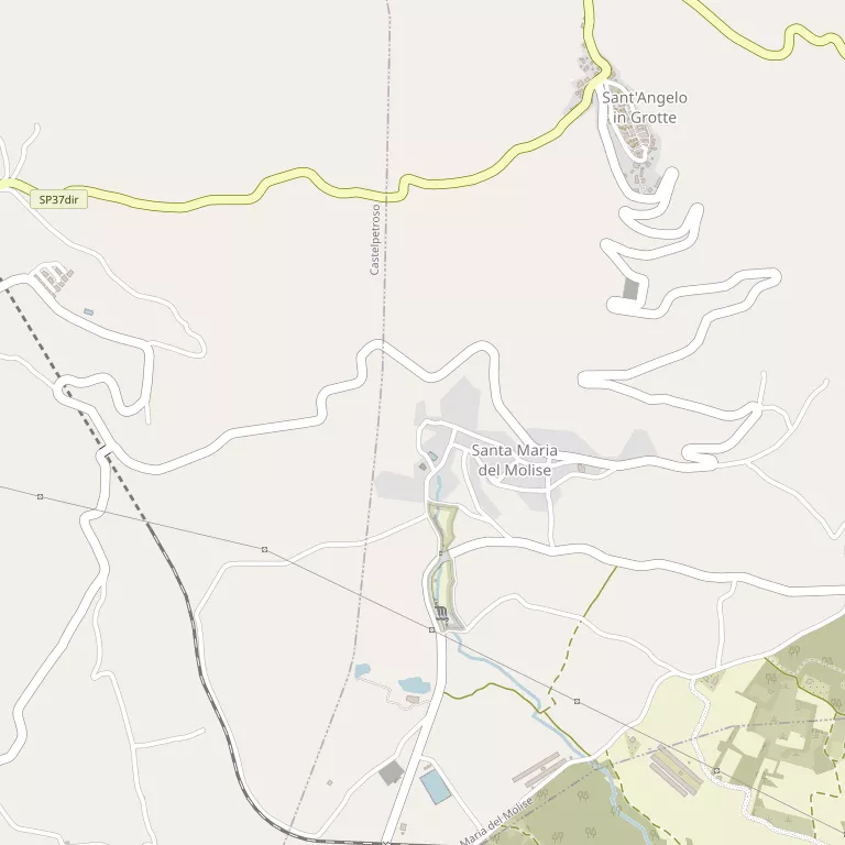 Mappa SANTA MARIA DEL MOLISE