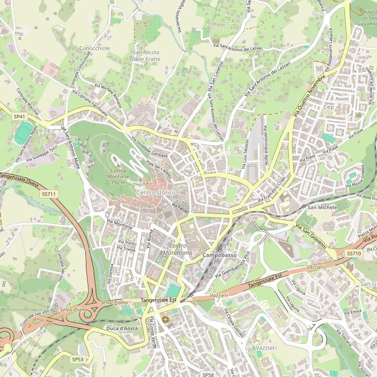 Mappa CAMPOBASSO