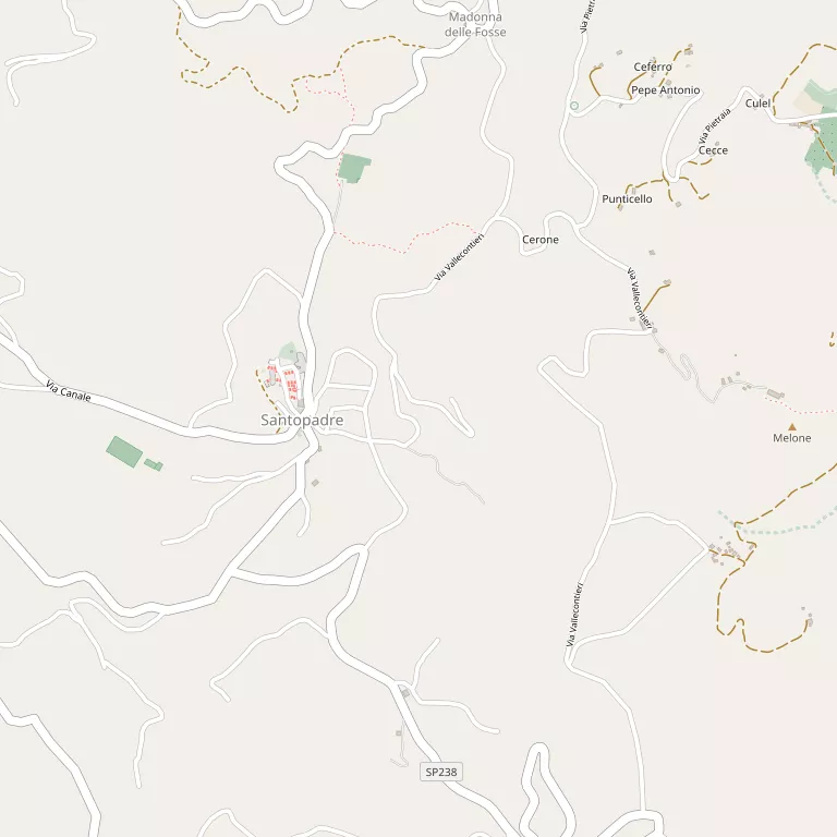 Mappa SANTOPADRE