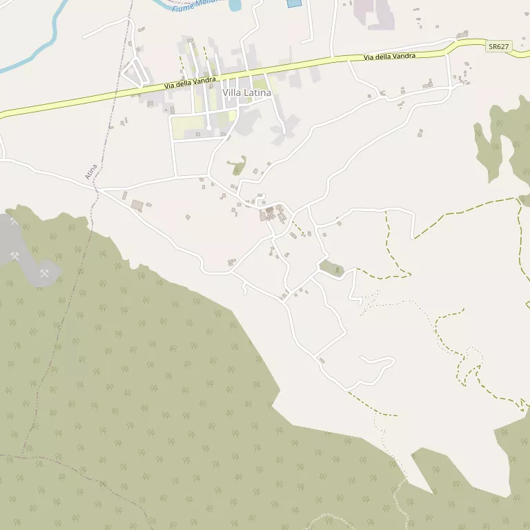 Mappa VILLA LATINA