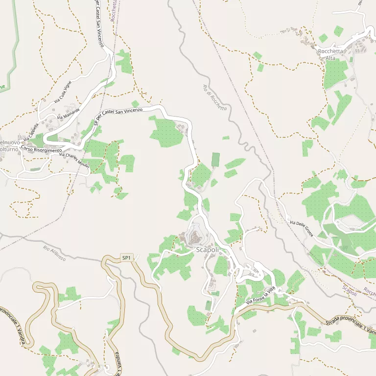 Mappa SCAPOLI