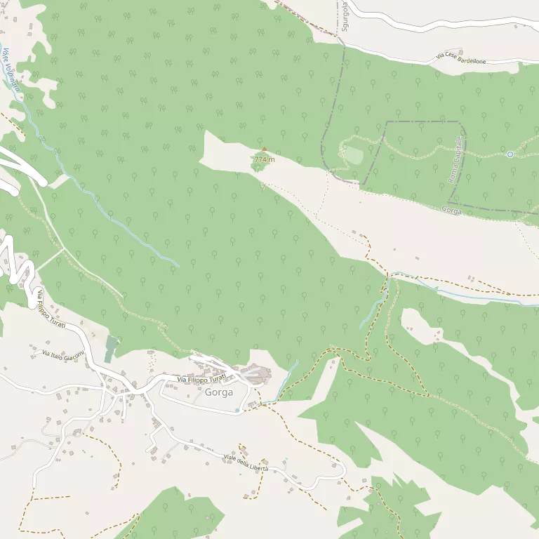 Mappa GORGA