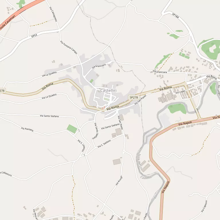 Mappa CASTELLIRI