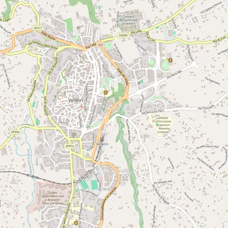 Mappa VELLETRI
