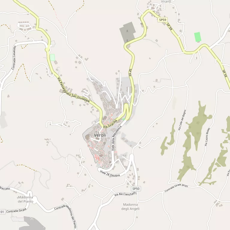 Mappa VEROLI