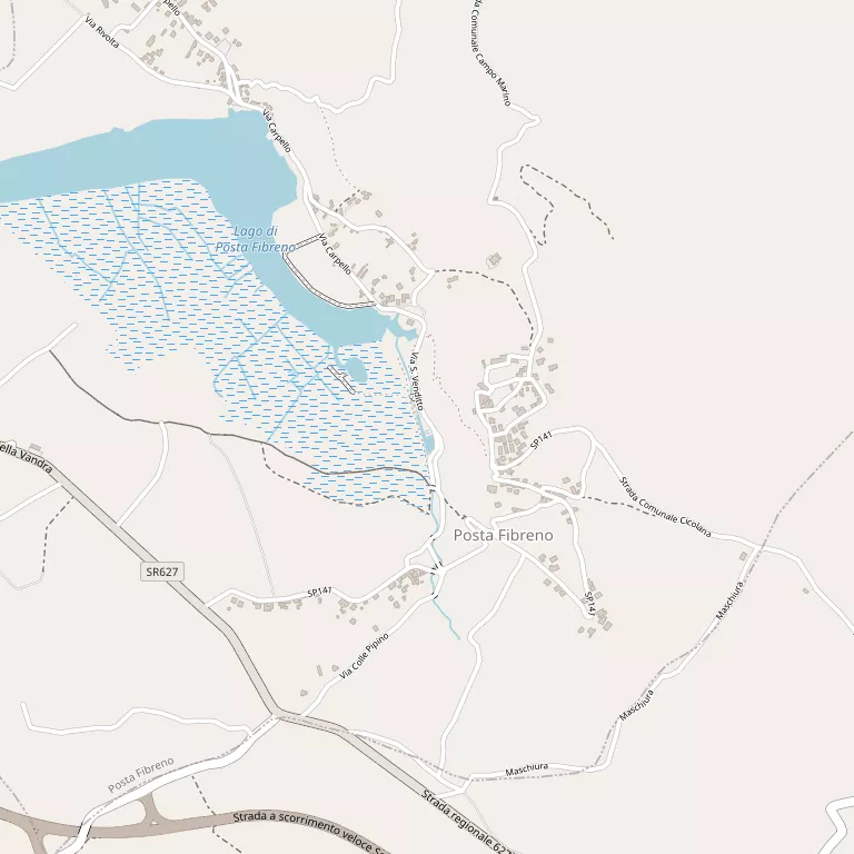Mappa POSTA FIBRENO