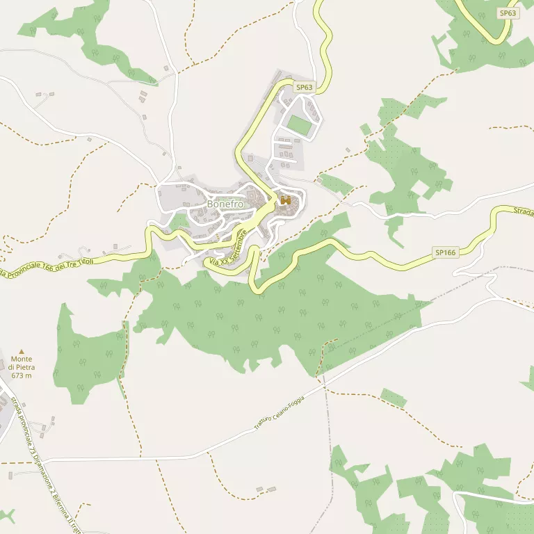 Mappa BONEFRO