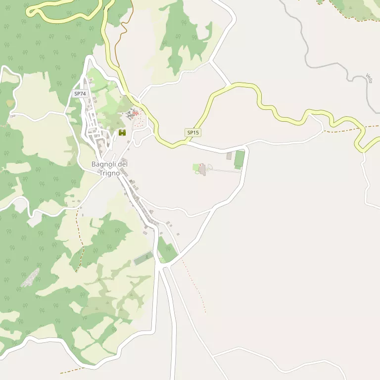 Mappa BAGNOLI DEL TRIGNO
