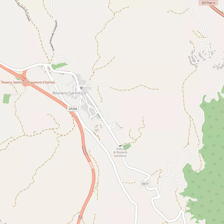 Mappa RIONERO SANNITICO