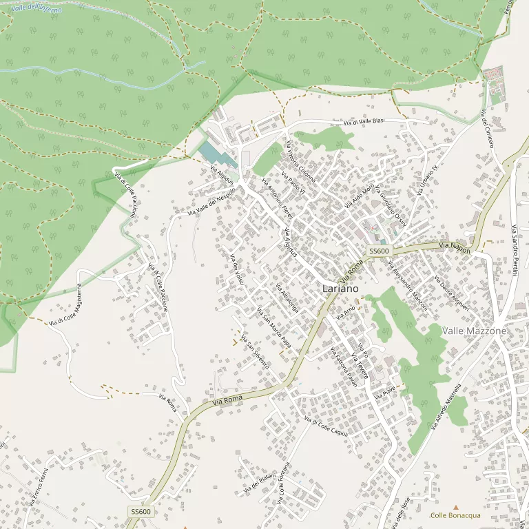 Mappa LARIANO