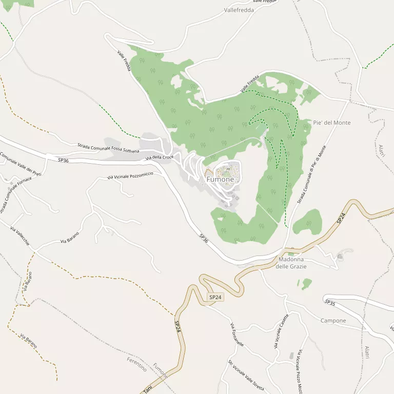 Mappa FUMONE