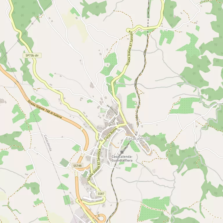 Mappa CASACALENDA