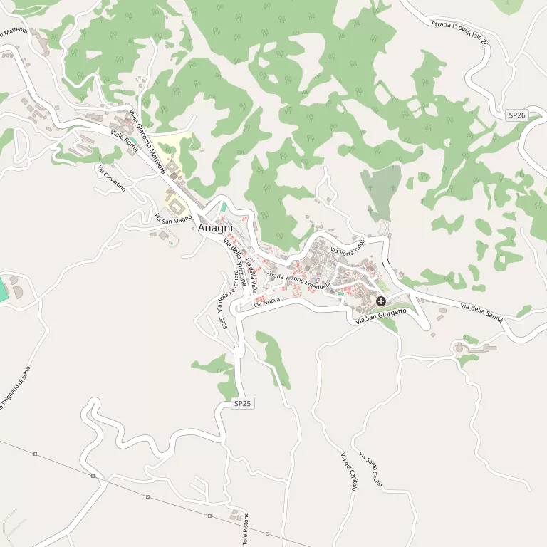 Mappa ANAGNI