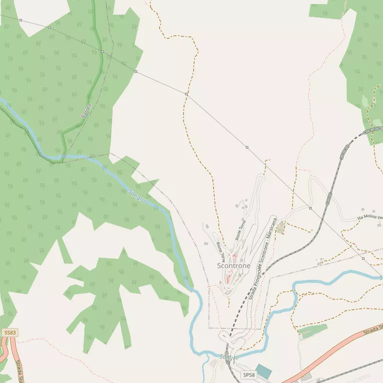 Mappa SCONTRONE