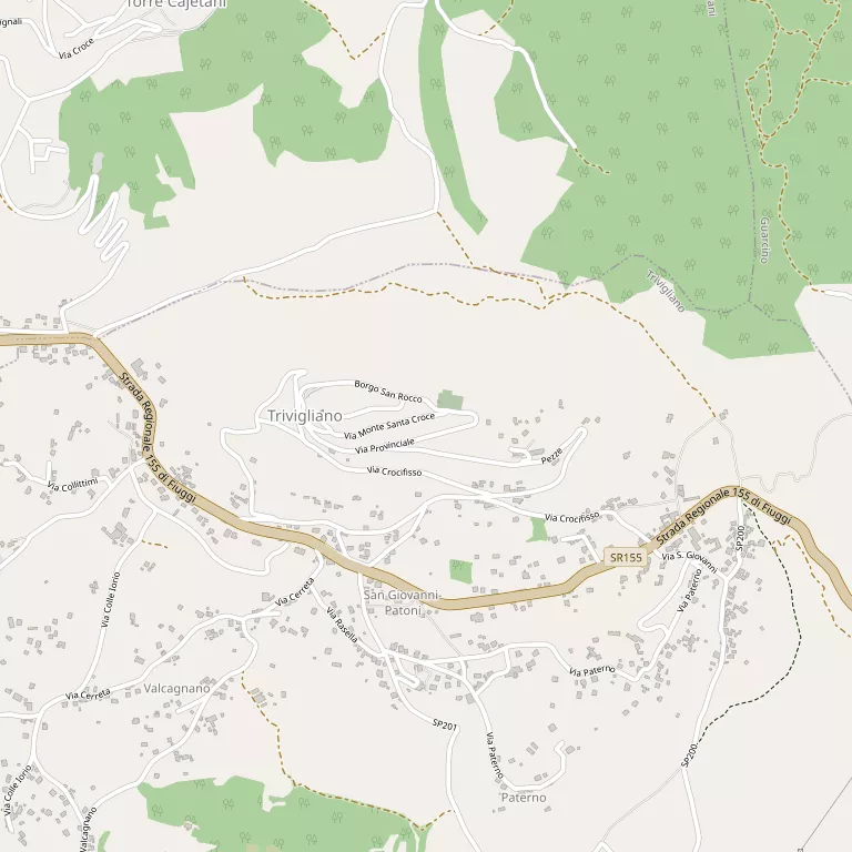 Mappa TRIVIGLIANO