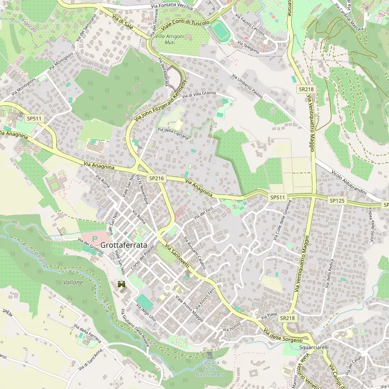Mappa GROTTAFERRATA
