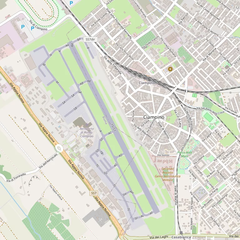 Mappa CIAMPINO