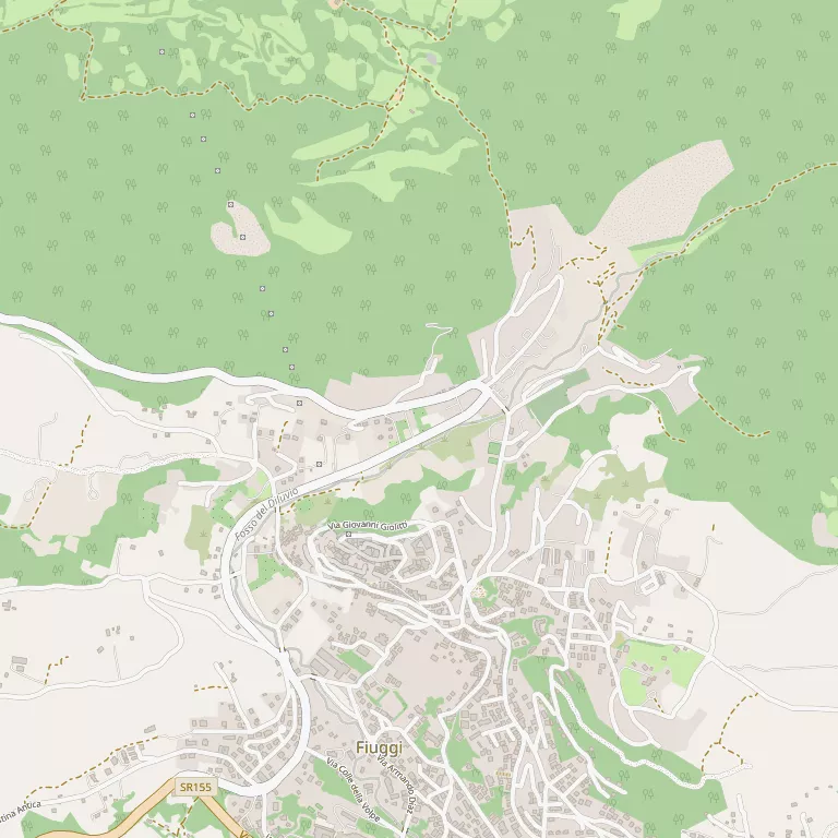 Mappa FIUGGI
