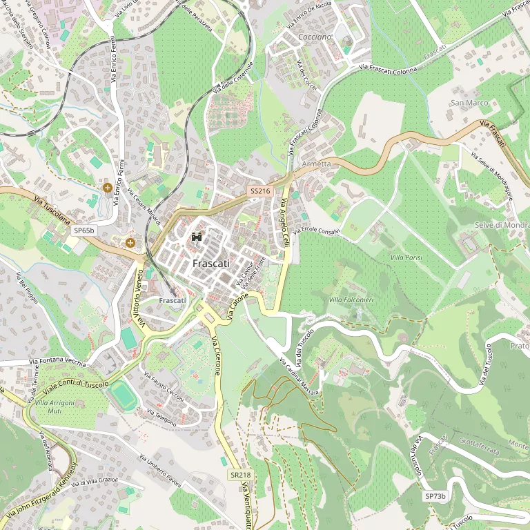 Mappa FRASCATI