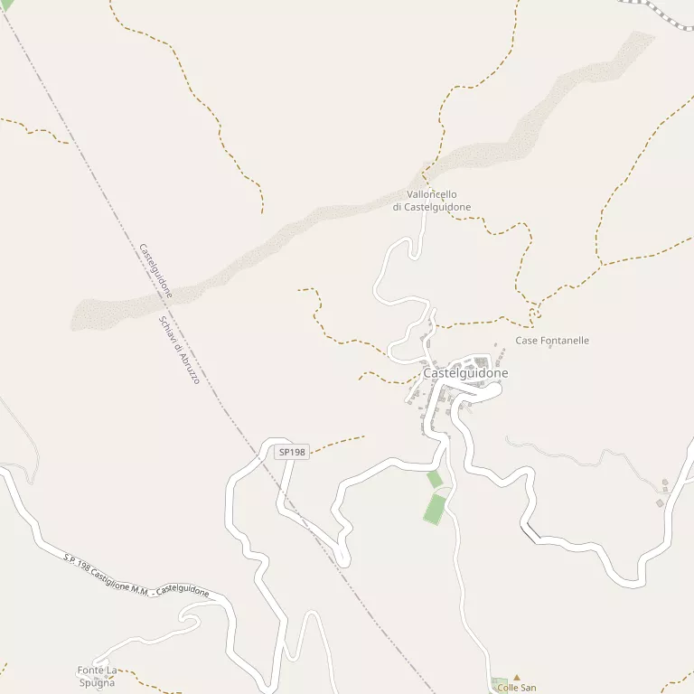 Mappa CASTELGUIDONE
