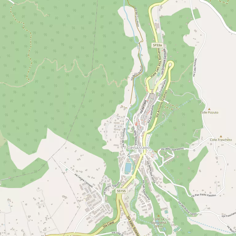 Mappa GENAZZANO