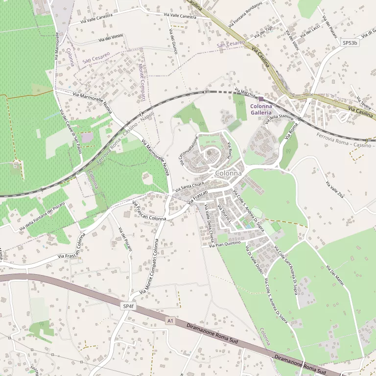 Mappa COLONNA