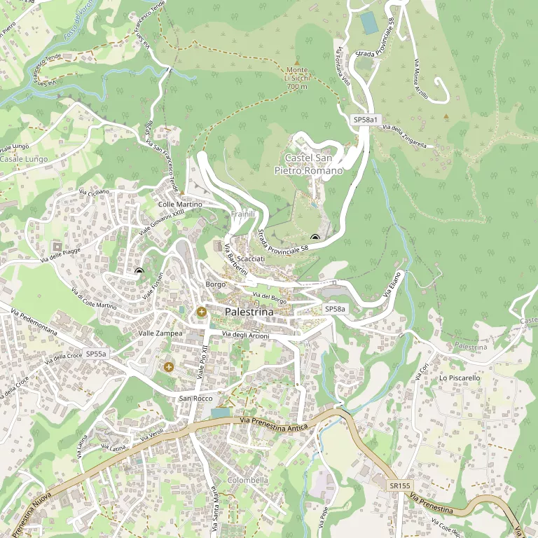 Mappa PALESTRINA