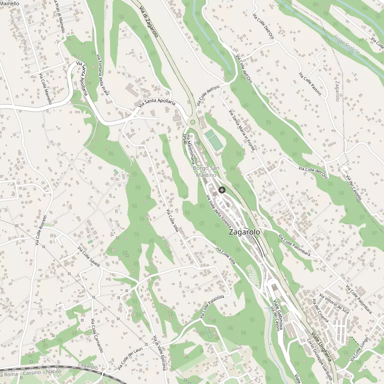 Mappa ZAGAROLO