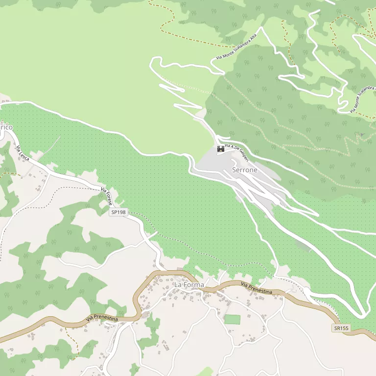 Mappa SERRONE