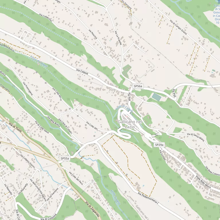 Mappa GALLICANO NEL LAZIO