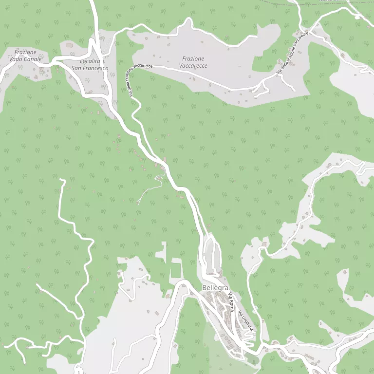 Mappa BELLEGRA