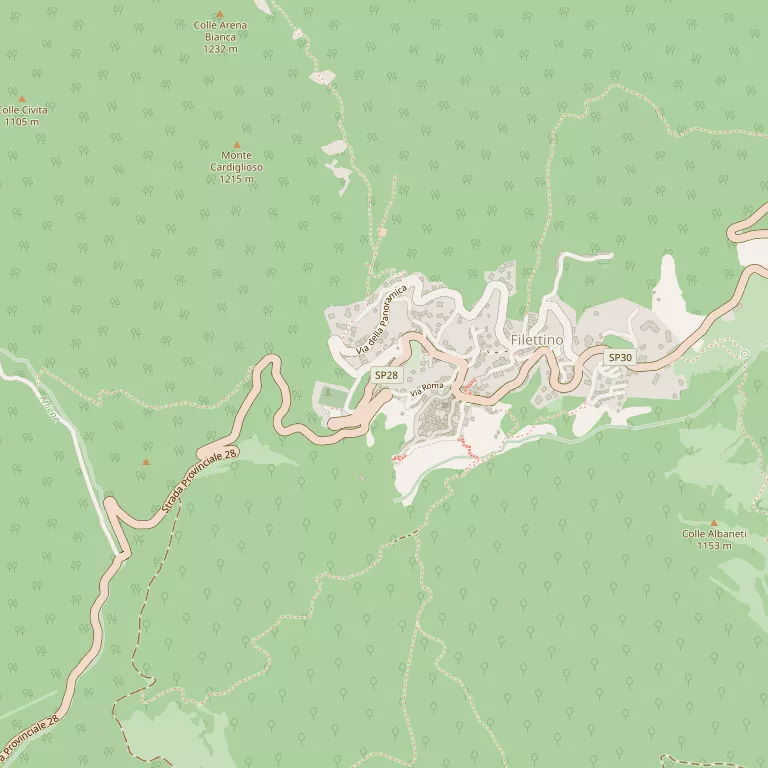 Mappa FILETTINO