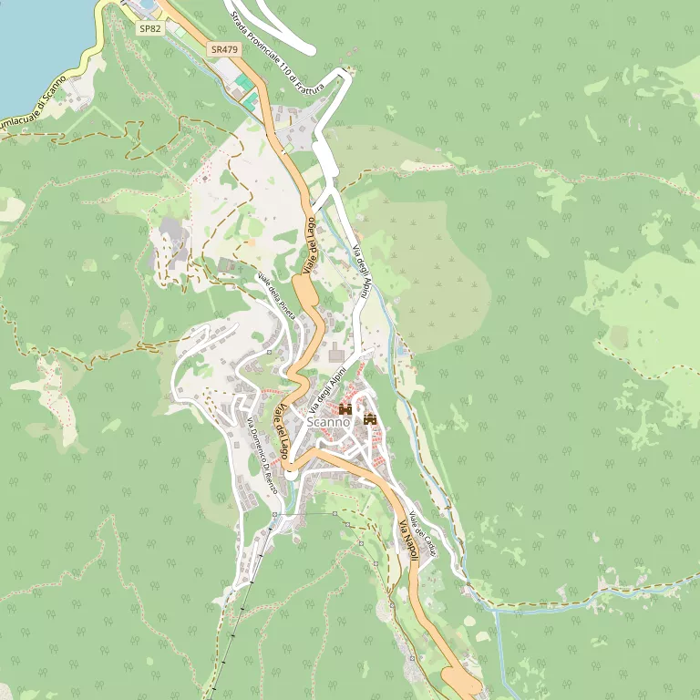 Mappa SCANNO
