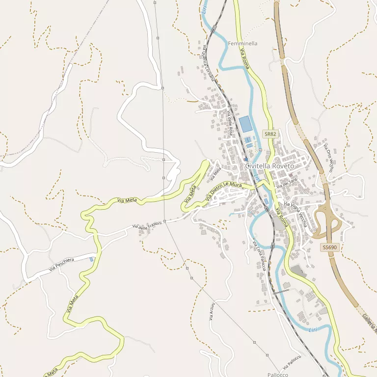 Mappa CIVITELLA ROVETO