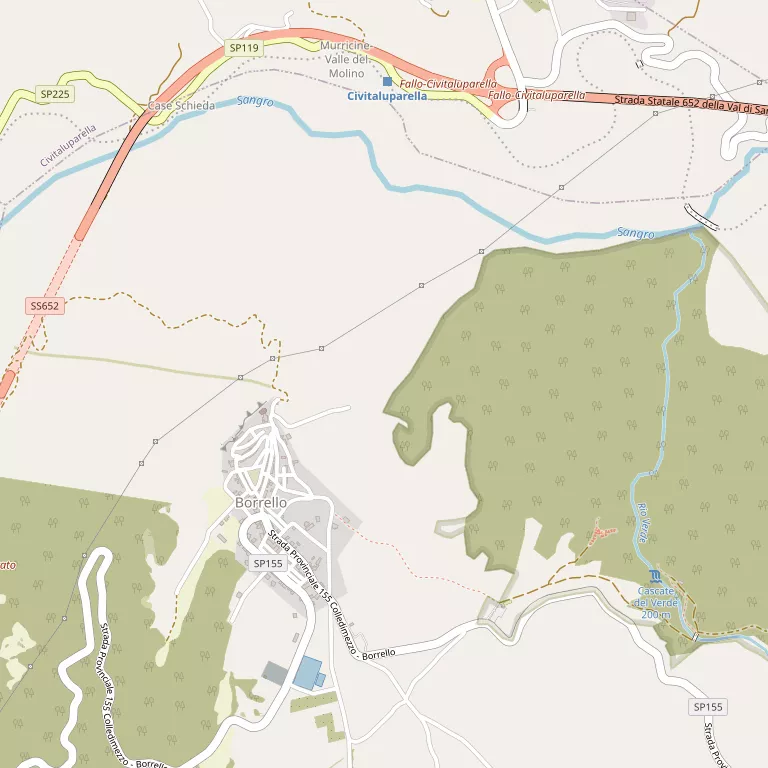 Mappa BORRELLO