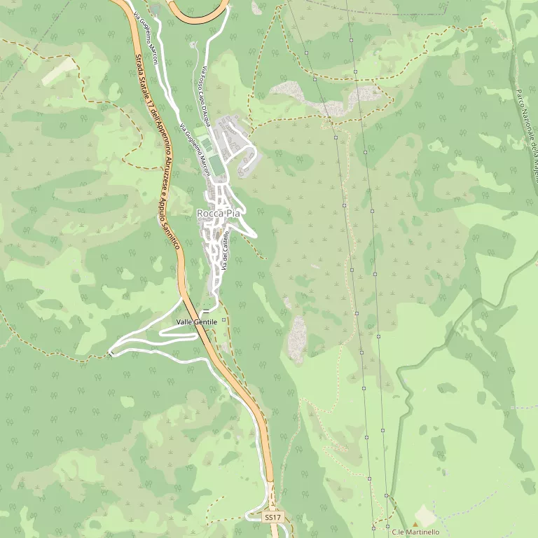 Mappa ROCCA PIA