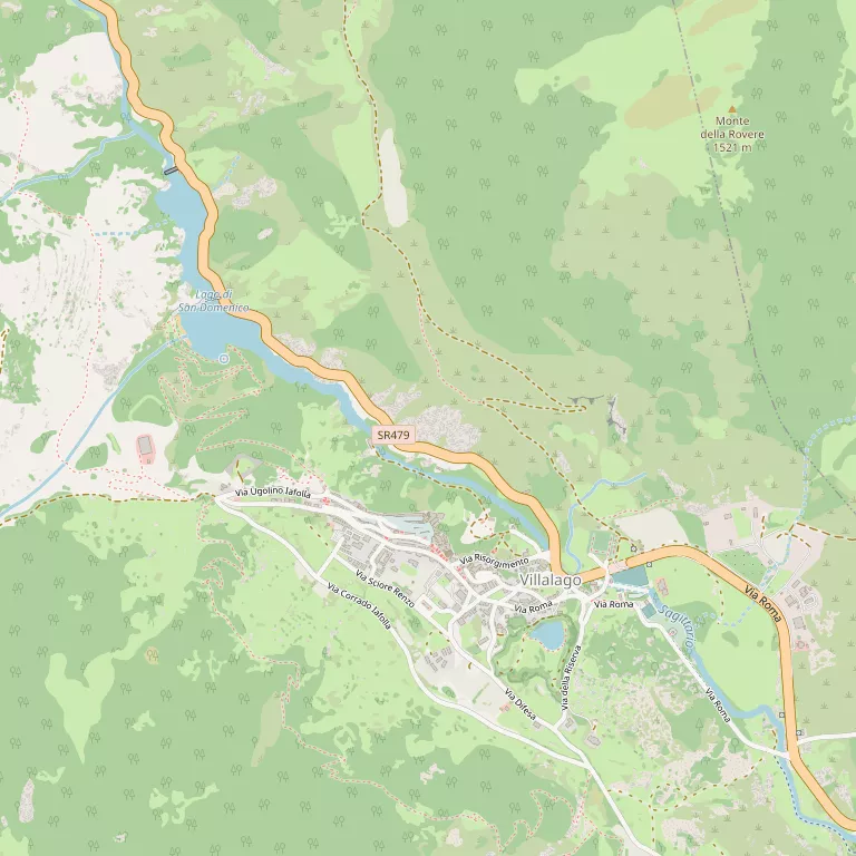 Mappa VILLALAGO