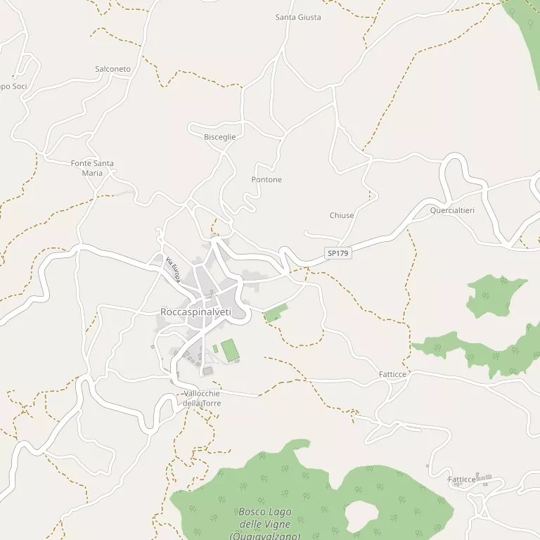 Mappa ROCCASPINALVETI