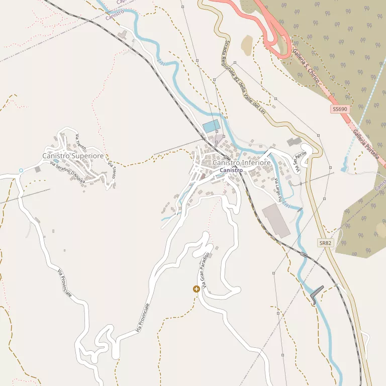 Mappa CANISTRO