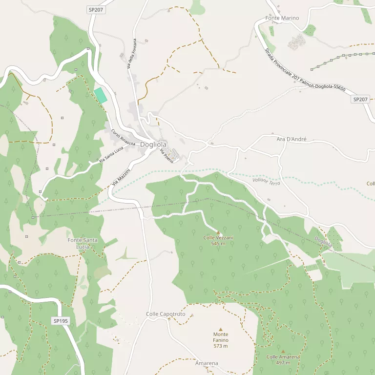 Mappa DOGLIOLA