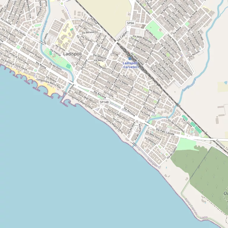Mappa LADISPOLI