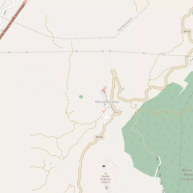 Mappa MONTEFERRANTE