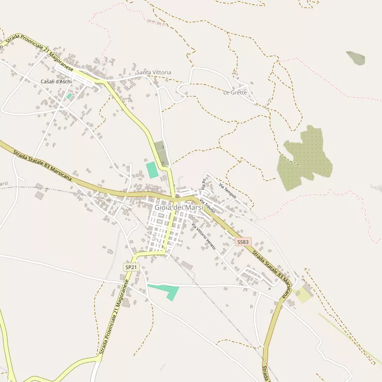 Mappa GIOIA DEI MARSI
