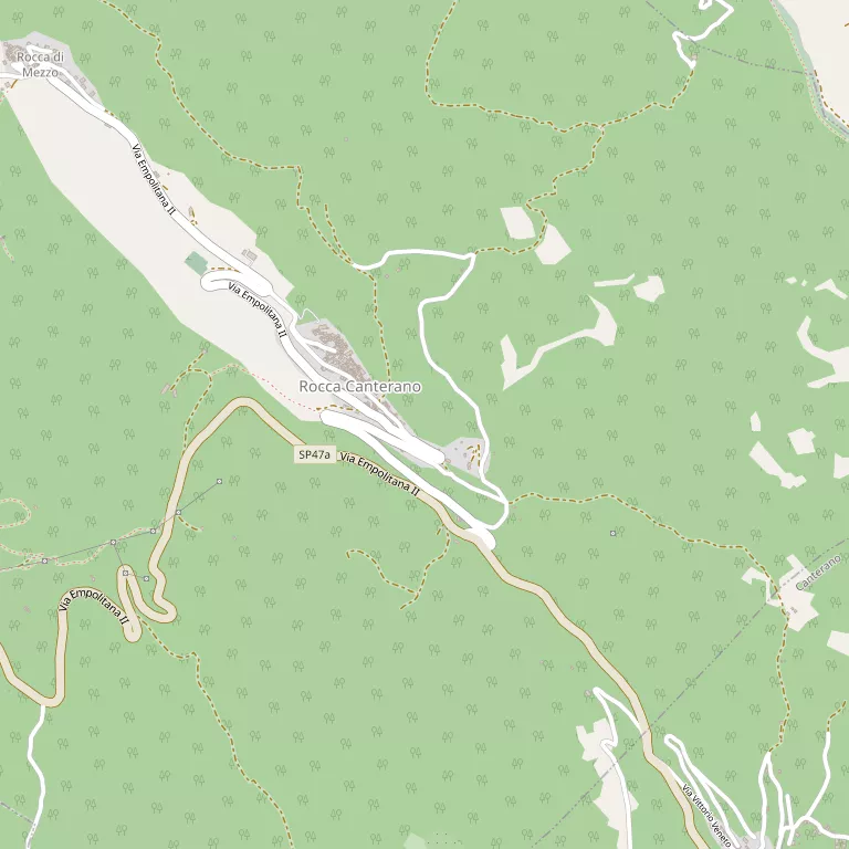Mappa ROCCA CANTERANO