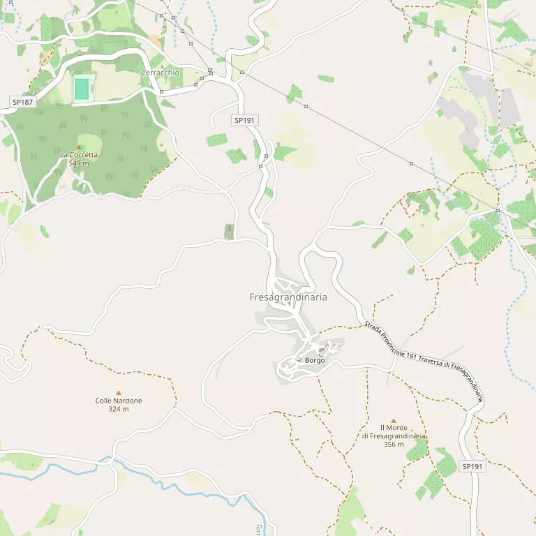 Mappa FRESAGRANDINARIA