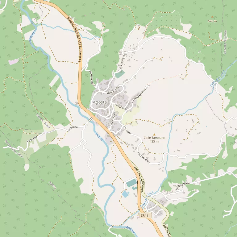 Mappa AGOSTA