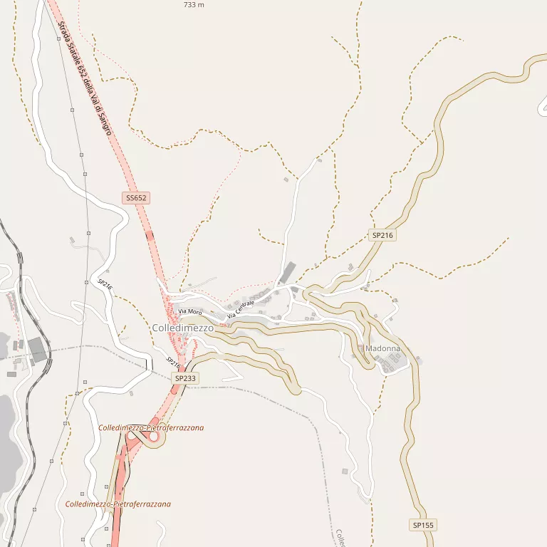 Mappa COLLEDIMEZZO