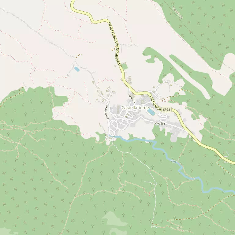 Mappa CASTELLAFIUME