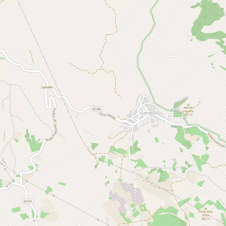 Mappa LENTELLA